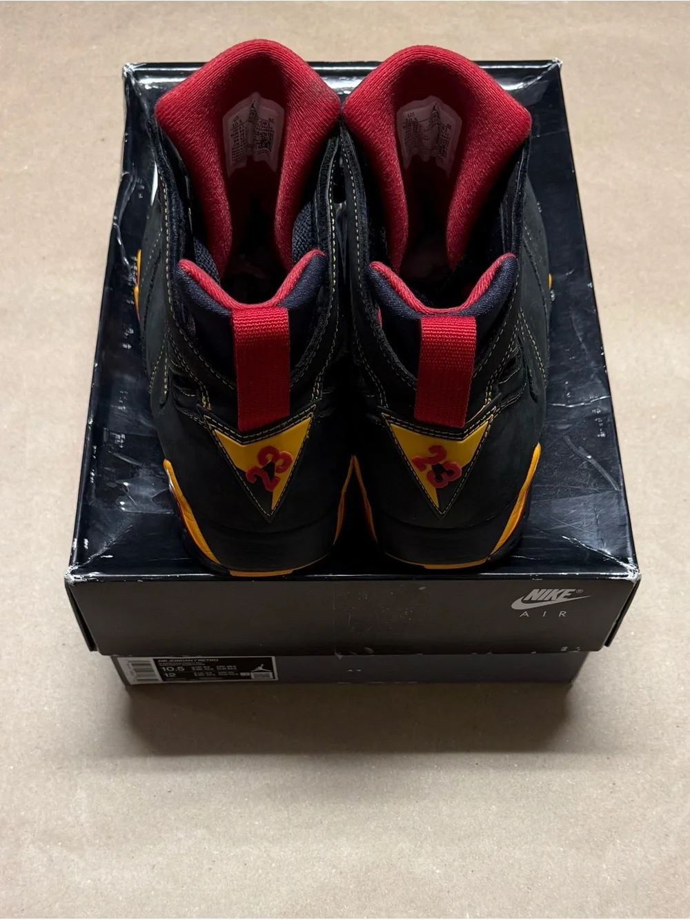 Nike Air Jordan 7 VII Retro Citrus 2022 Mens size 10.5 Basketball Shoes Rare!
